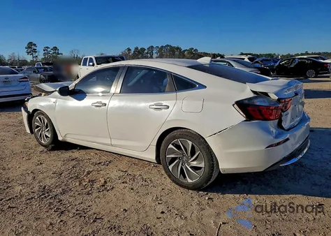 2019 Honda Insight Touring from USA, damaged, VIN 19XZE4F92KE030701